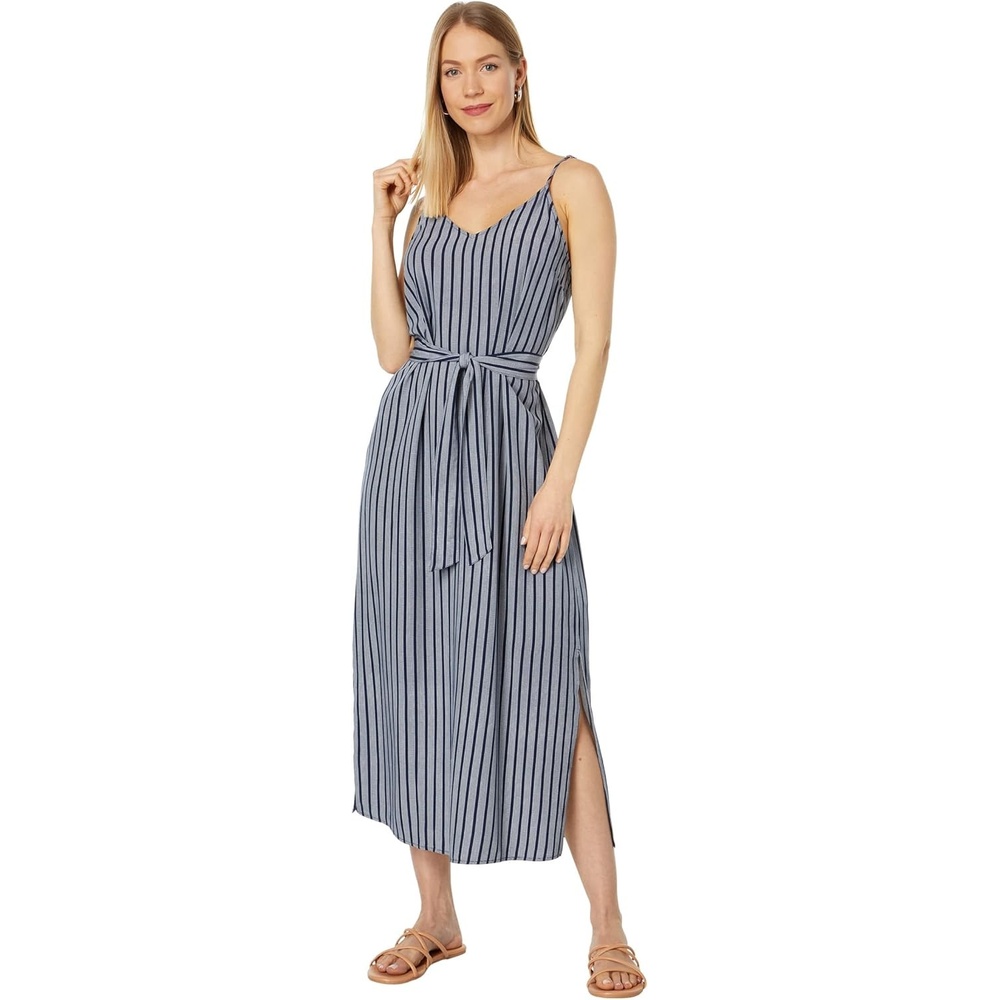 image:imageMacy Dress Black LGNavy Stripe