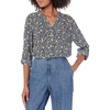 Navy Folk Floral