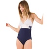Paige/Bolinas/Navy Rib