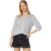 image:imageCarve Designs Womens Dylan Gauze TunicNavy Milos Stripe