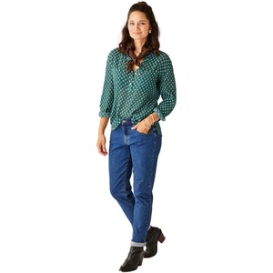 Carve Designs Carson Boyfriend Jeans for Women – Mid-Rise & Relaxed Fit(Lakeshore)