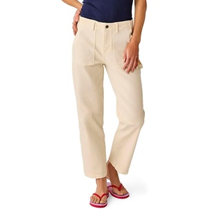 Carve Designs Corey Denim Pant(Ecru)