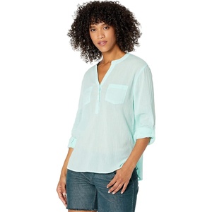 Carve Designs Dylan Gauze Shirt – Women’s(Aqua)