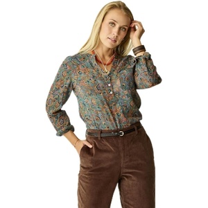 Carve Designs Dylan Gauze Shirt – Women’s(Bistro Floral)