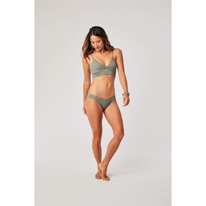 Carve Designs Elba Bikini Top(Moss)