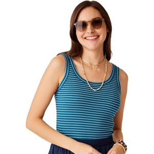 Carve Designs Ever Tank(Azul Stripe)