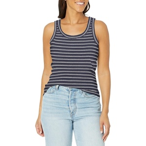 Carve Designs Ever Tank(Navy Stripe)