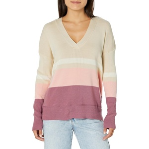 Carve Designs Women’s Aurora Sweater(Birch Colorblock)