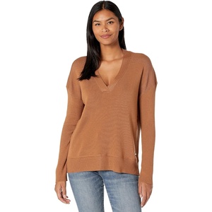 Carve Designs Women’s Aurora Sweater(Saddle)