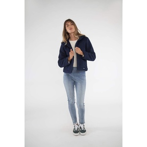 Carve Designs Women’s Clayton Moto Jacket(Navy)