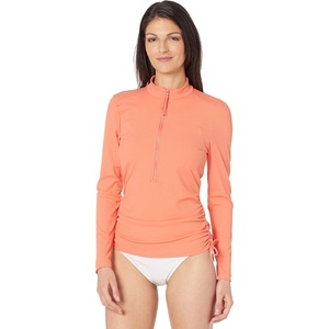 Carve Designs Women’s Cruz Rashguard(Coral)