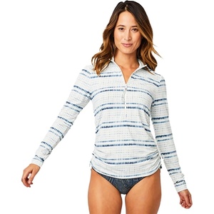 Carve Designs Women’s Cruz Rashguard(Grove)