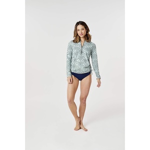 Carve Designs Women’s Cruz Rashguard(Moss Makai)