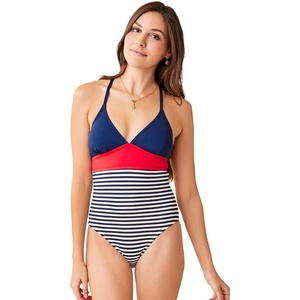 Carve Designs Women’s Dahlia One Piece(Navy W. Navy Stripe)