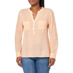 Carve Designs Women’s Dylan Textured Shirt(Peach)