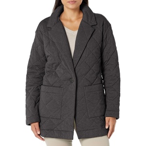 Carve Designs Women’s Maggie Quilted Topper(Black Heather)