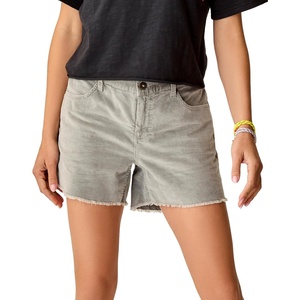 Carve Designs Women’s Oahu Short, Organic Cotton, Butter Cotton Mid Rise Shorts(Cinder)