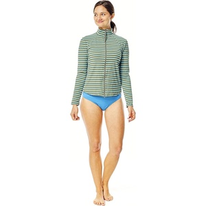 Carve Designs Women’s Sanitas Reversible Top, Navy Haku/Navy Bayside, LG(Canyon Stripe W. Reed)
