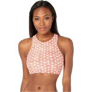 Carve Designs Women’s Sanitas Reversible Top, Navy Haku/Navy Bayside, LG(Maggie/Dusk)