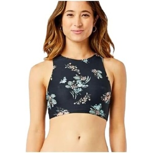 Carve Designs Women’s Sanitas Reversible Top, Navy Haku/Navy Bayside, LG(Morgan/Water Shimmer)