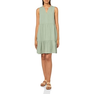 Nellie Dress, Black, LG(Light Cilantro)