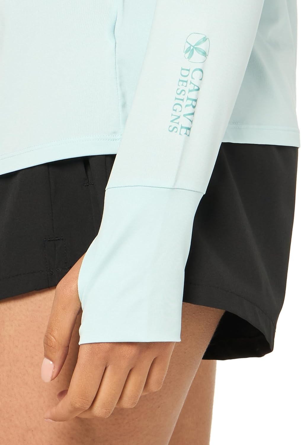 image:imageCarve Designs Womens Alani SunshirtIce