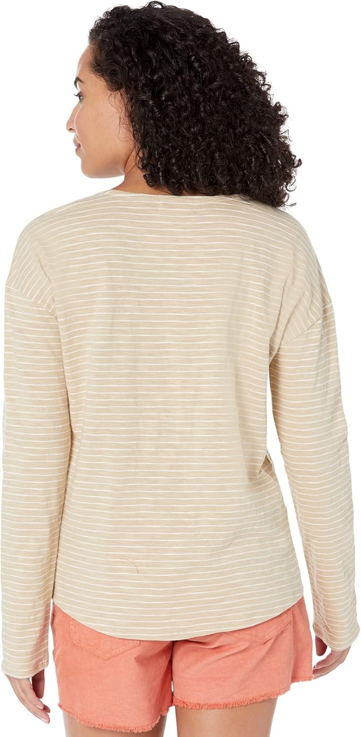 image:imageCarve Designs Womens Alexis TopLt Khaki Stripe