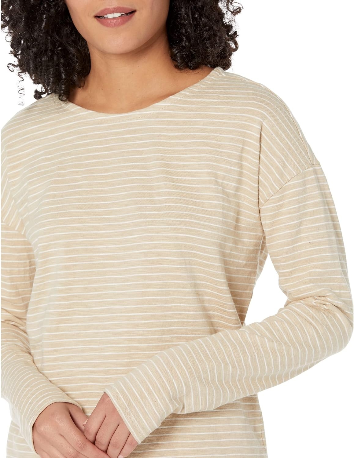 image:imageCarve Designs Womens Alexis TopLt Khaki Stripe