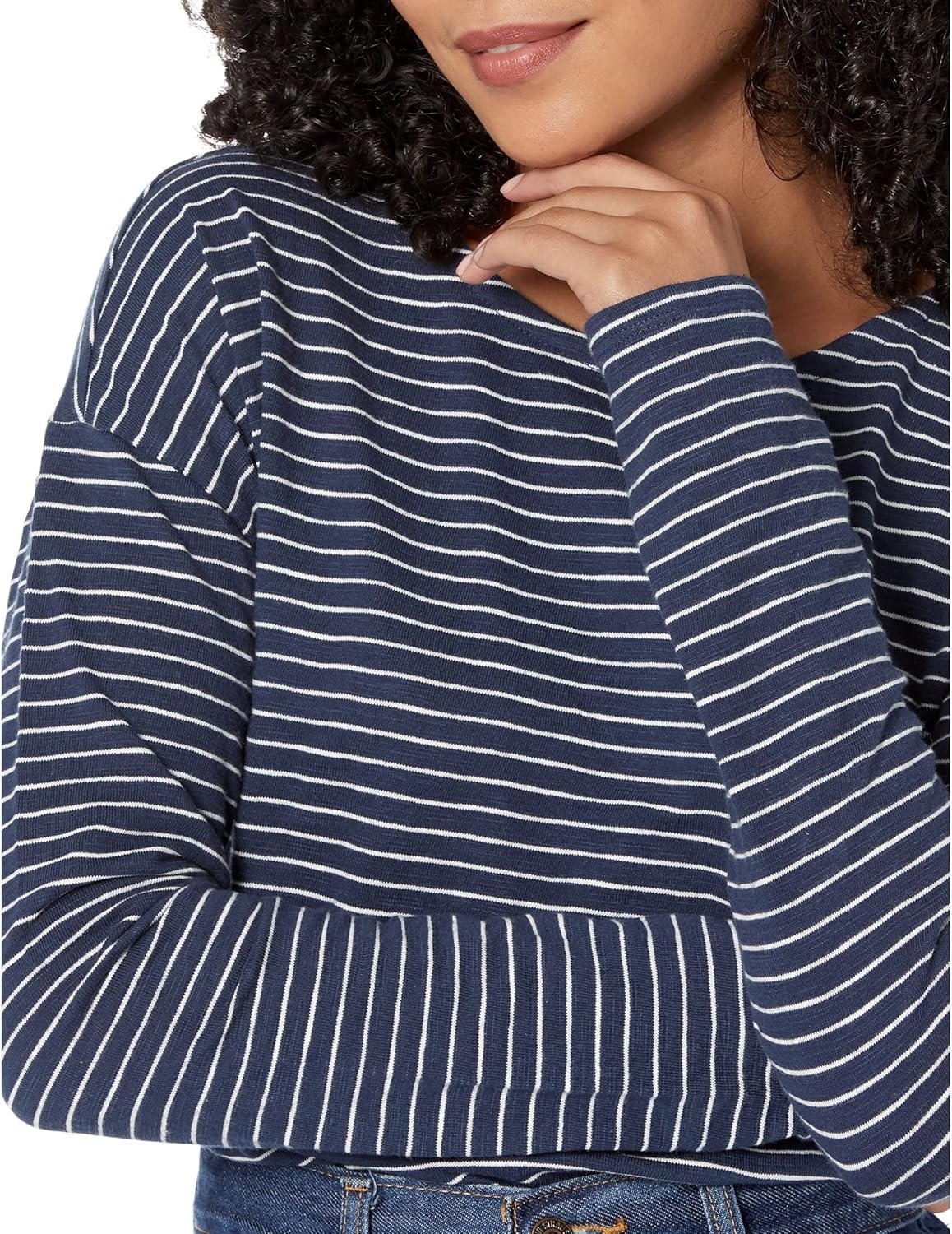 image:imageCarve Designs Womens Alexis TopNavy Stripe