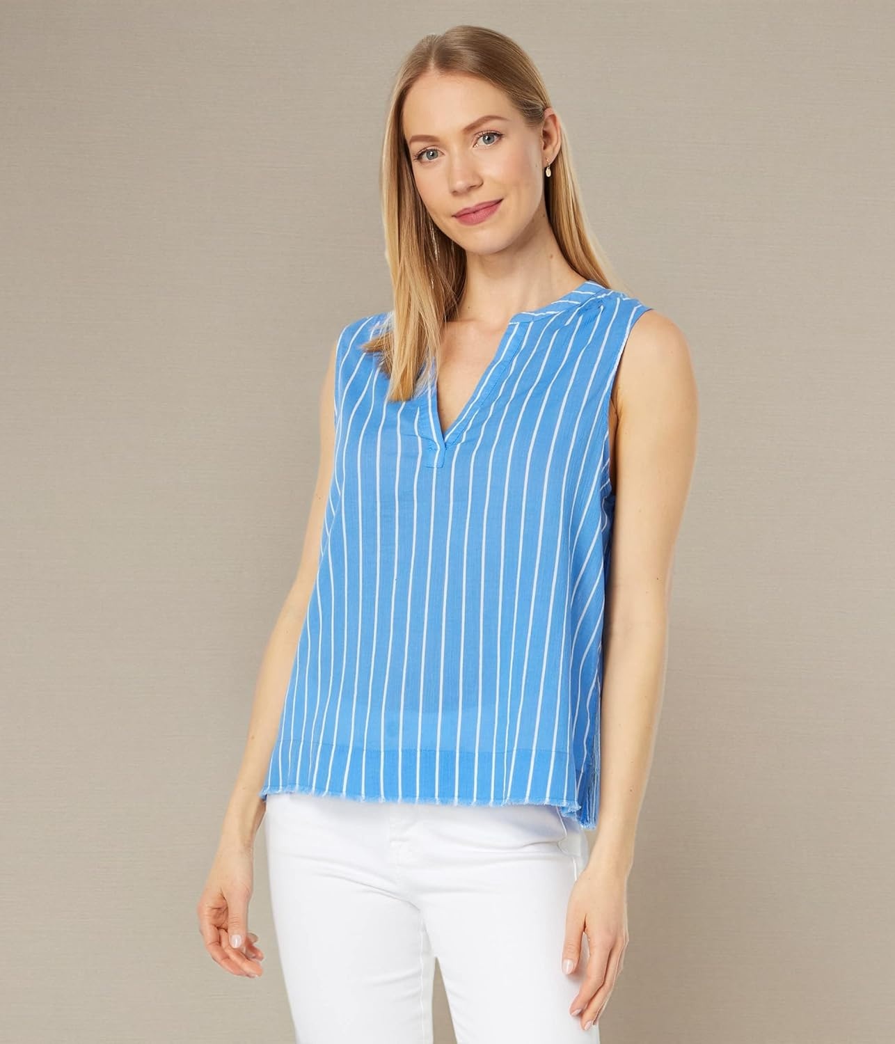 image:imageCarve Designs Womens Dylan TankBluebay Stripe