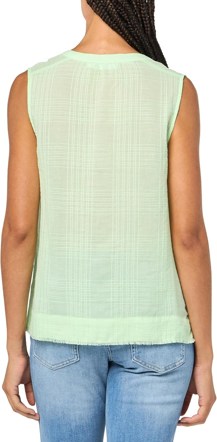 image:imageCarve Designs Womens Dylan Textured TankLime