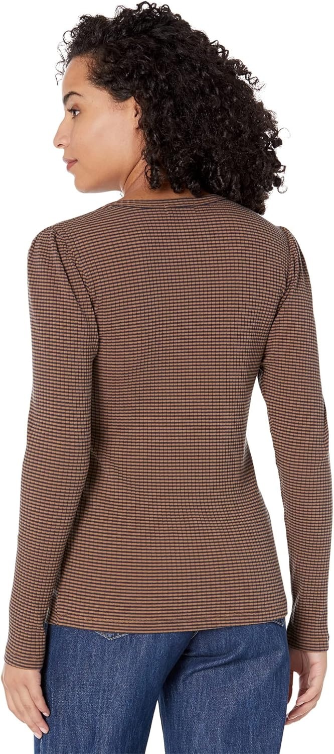 image:imageCarve Designs Womens Emma TopCocoa Mini Stripe