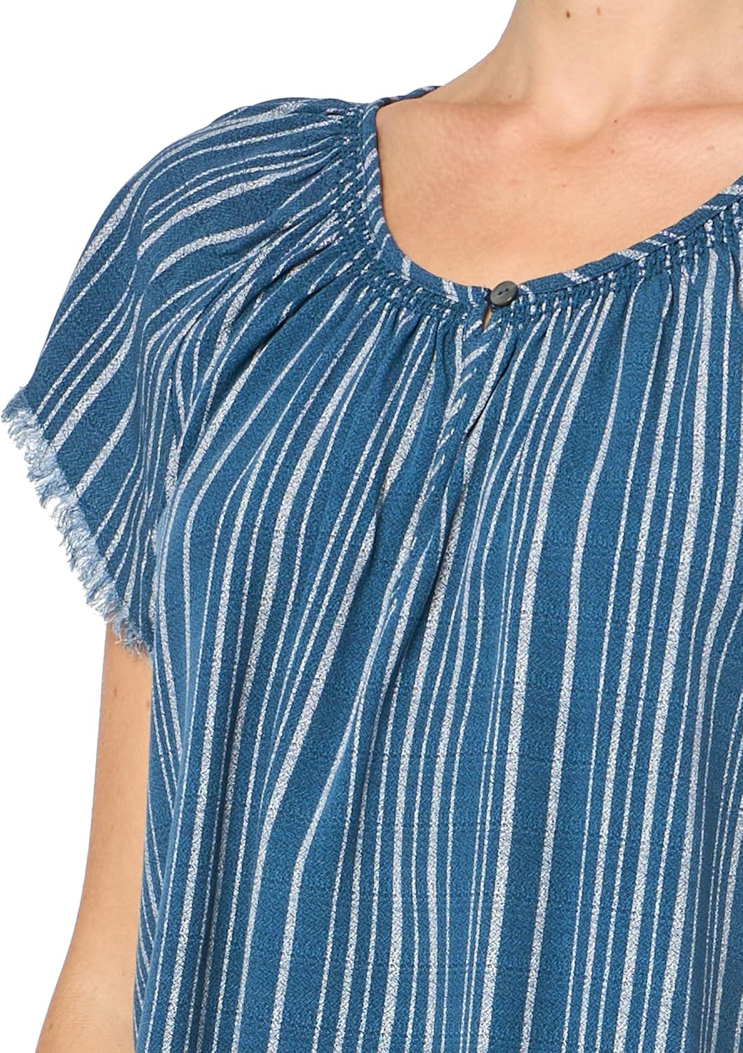 image:imageCarve Designs Womens Lilly TopAzul Stripe
