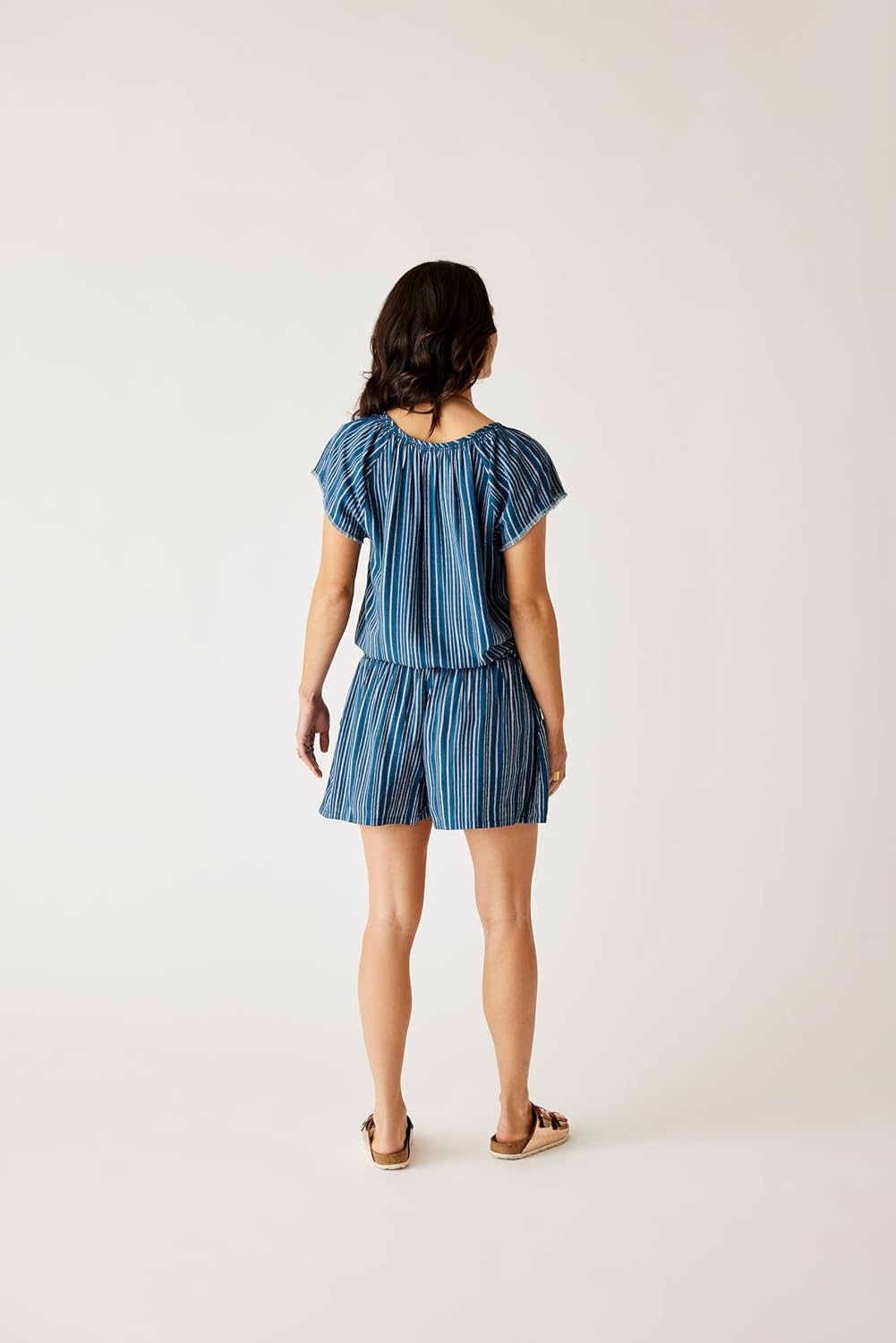 image:imageCarve Designs Womens Lilly TopAzul Stripe