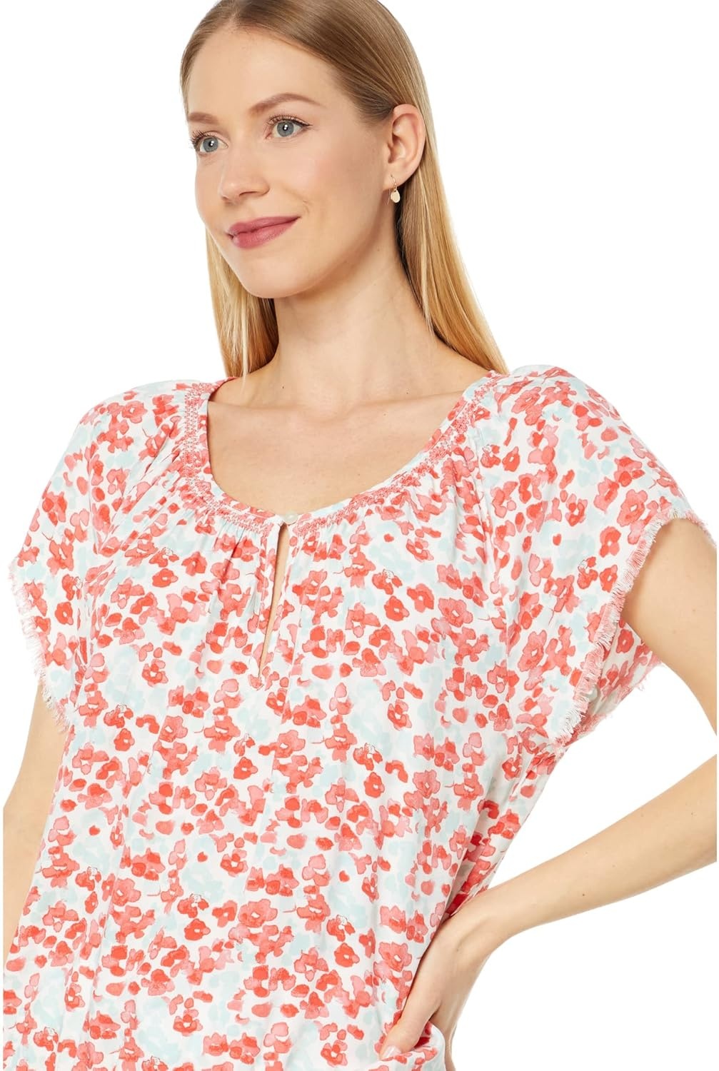 image:imageCarve Designs Womens Lilly TopGrapefruit Bloom
