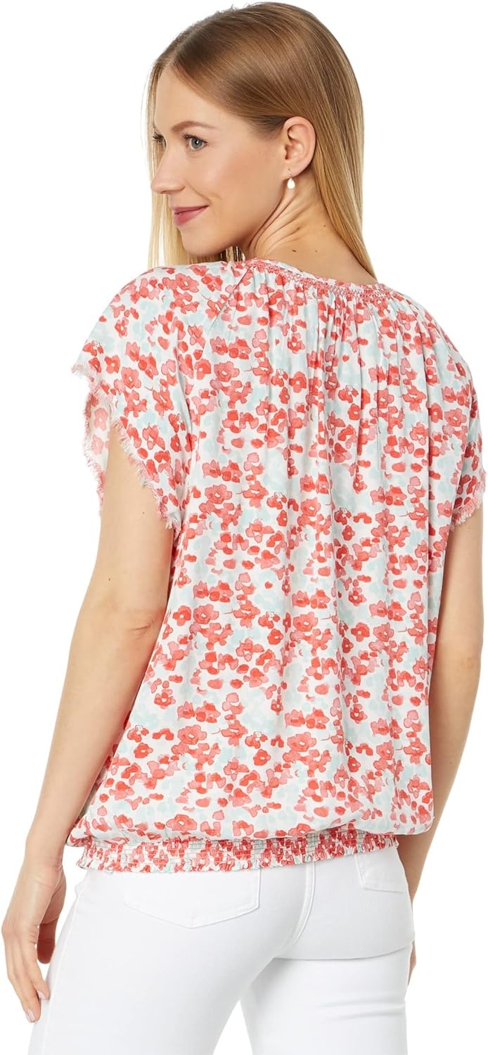 image:imageCarve Designs Womens Lilly TopGrapefruit Bloom