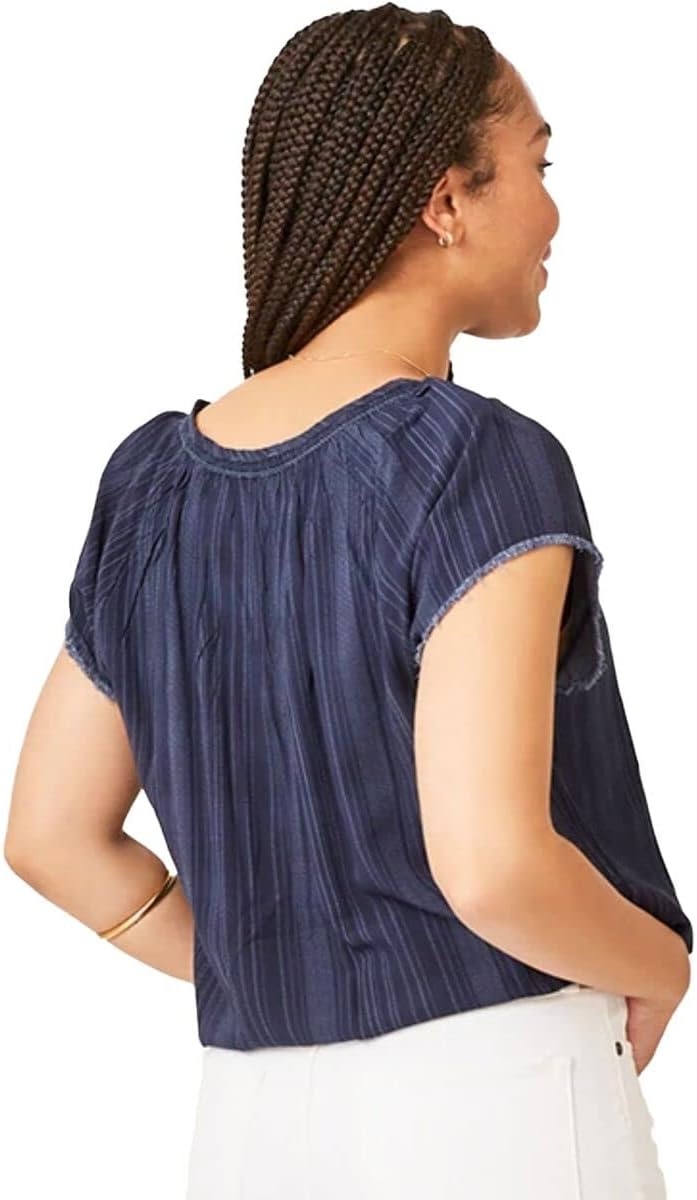 image:imageCarve Designs Womens Lilly TopNavy Lau Stripe