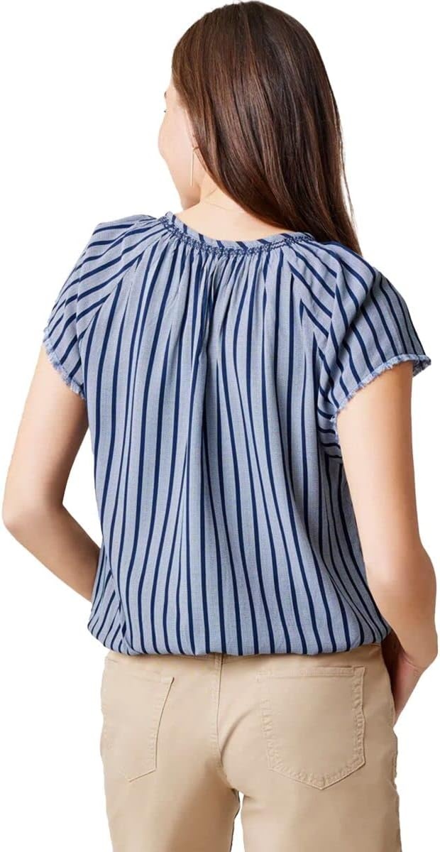 image:imageCarve Designs Womens Lilly TopNavy Stripe