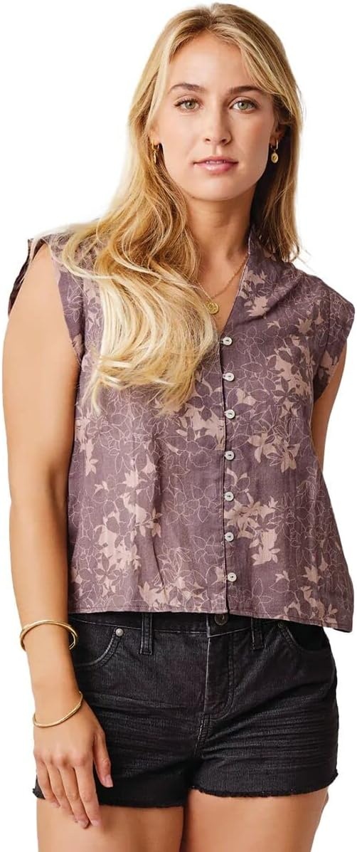 image:imageCarve Designs Womens Reagan TopDark Fawn Floral