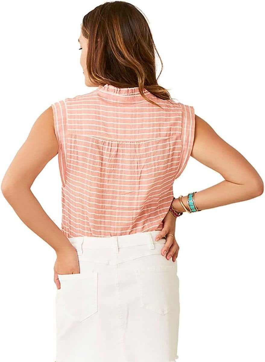 image:imageCarve Designs Womens Reagan TopDk Azaela Harris Stripe