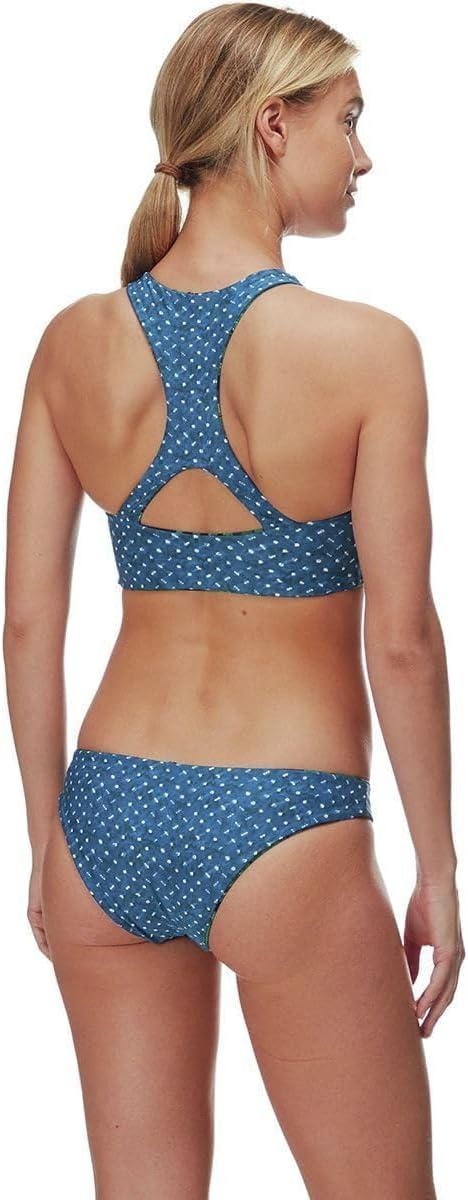 image:imageCarve Designs Womens Sanitas Reversible BottomAzul PalmsShibori Dots