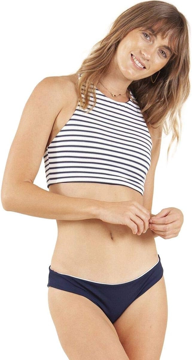 image:imageCarve Designs Womens Sanitas Reversible BottomDash StripeNavy Rib