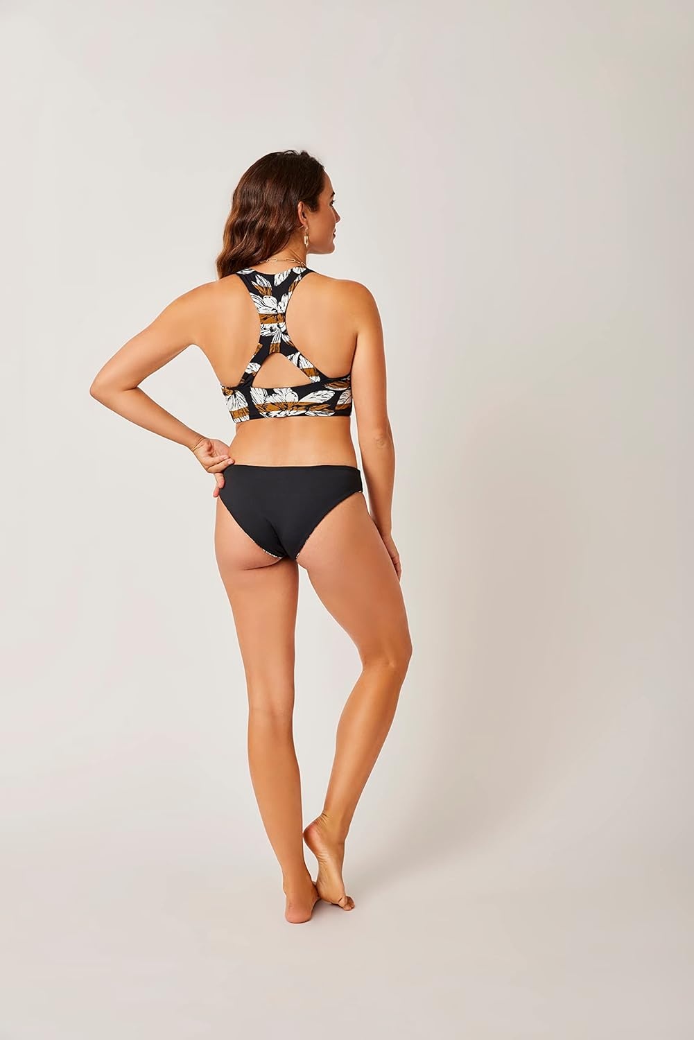 image:imageCarve Designs Womens Sanitas Reversible BottomFloraBlack