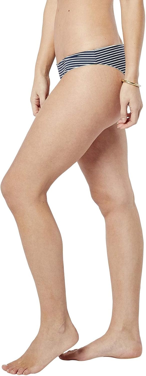 image:imageCarve Designs Womens Sanitas Reversible BottomWhite PalmsBay Stripe