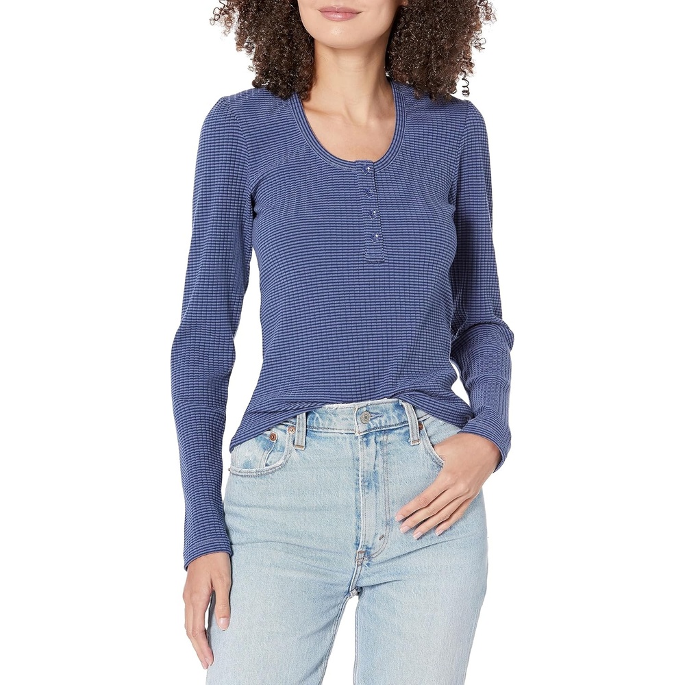 image:imageCarve Designs Womens Emma TopNavy Stripe
