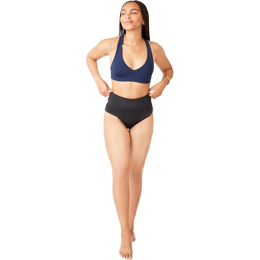image:imageCarve Designs Womens Erin Reversible BottomBlackNavy