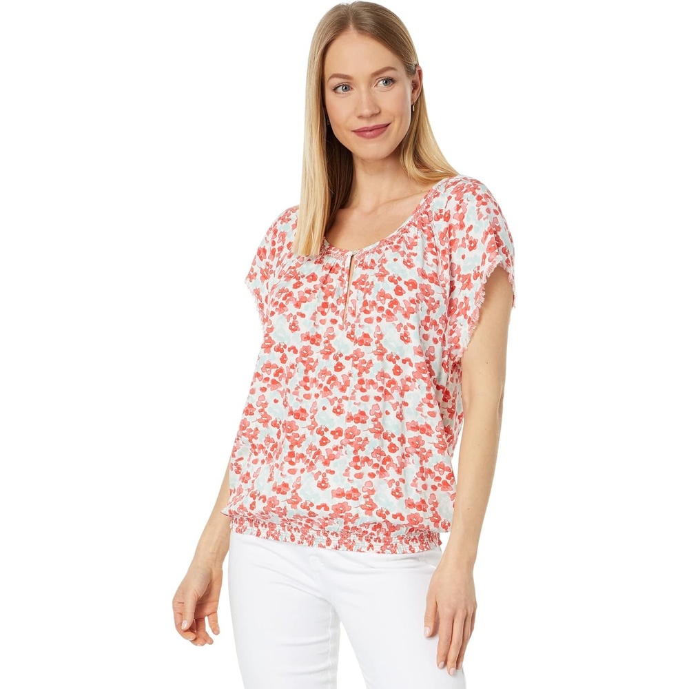 image:imageCarve Designs Womens Lilly TopGrapefruit Bloom