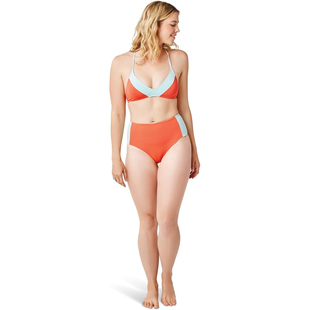 image:imageCarve Designs Womens Standard Erin Colorblock BottomSunsetSeaglass