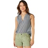 Navy Mini Stripe