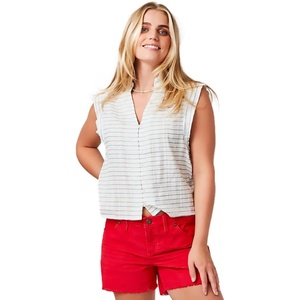 Carve Designs Women’s Reagan Top(Lt. Royal Harris Stripe)